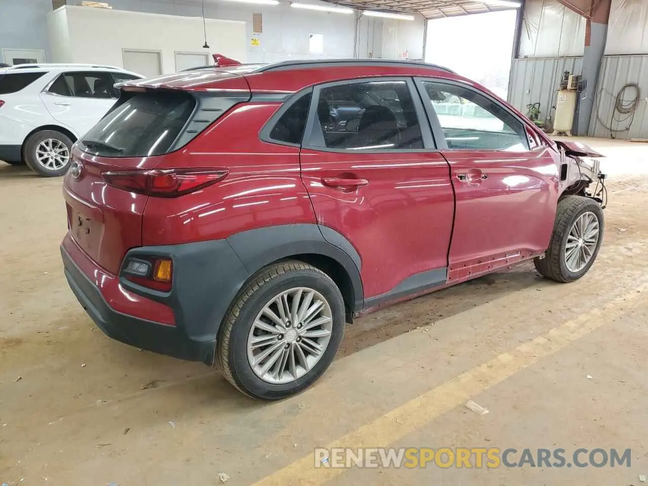 3 Photograph of a damaged car KM8K62AA2KU253712 HYUNDAI KONA 2019