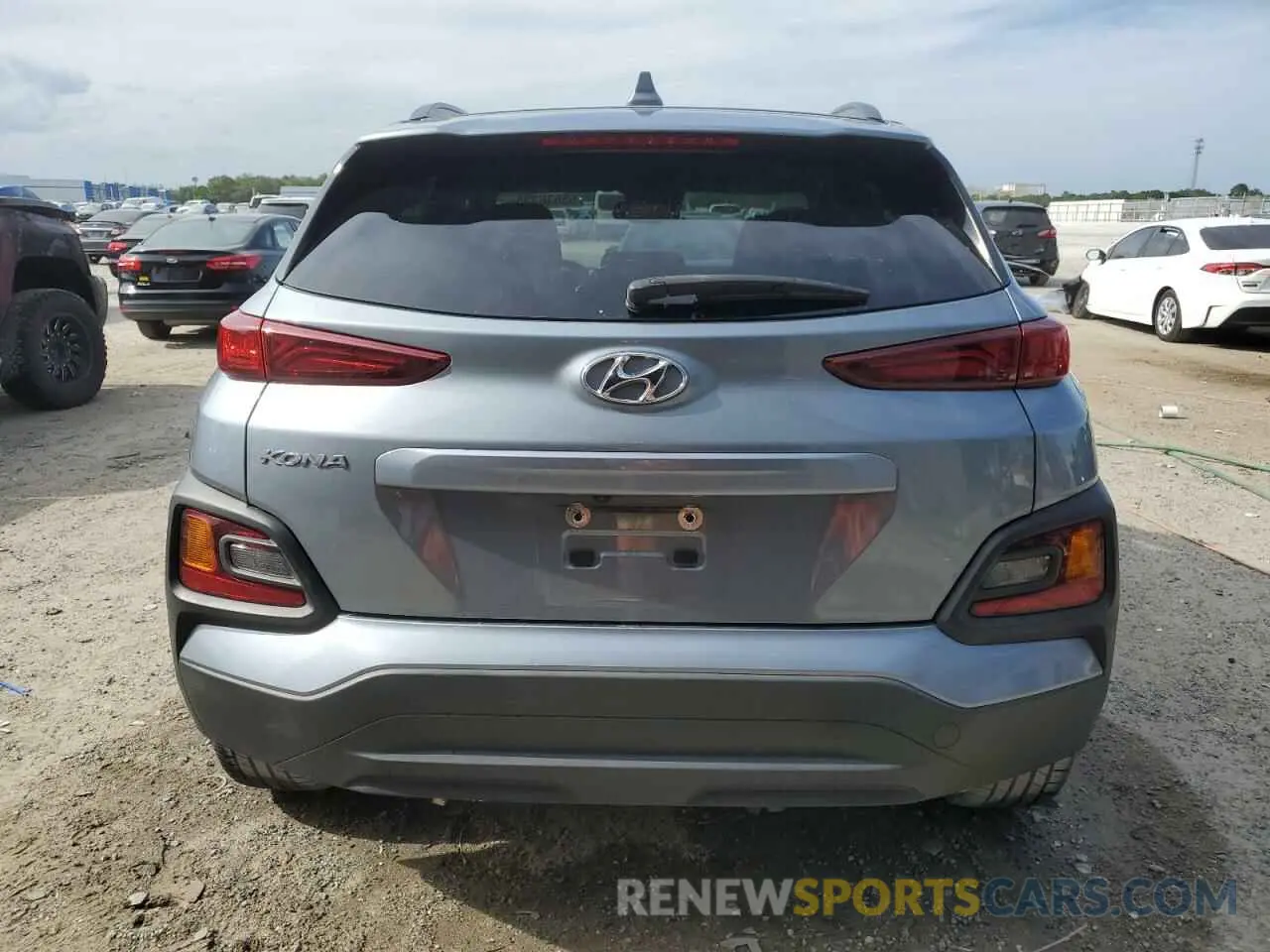 6 Photograph of a damaged car KM8K62AA3KU250348 HYUNDAI KONA 2019