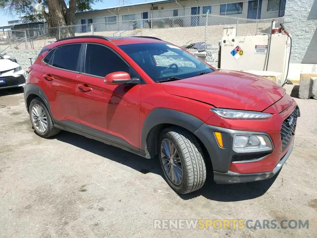 4 Photograph of a damaged car KM8K62AA5KU247936 HYUNDAI KONA 2019