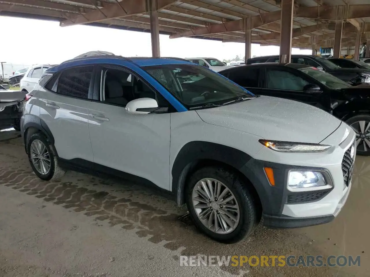 4 Photograph of a damaged car KM8K62AA5KU285361 HYUNDAI KONA 2019