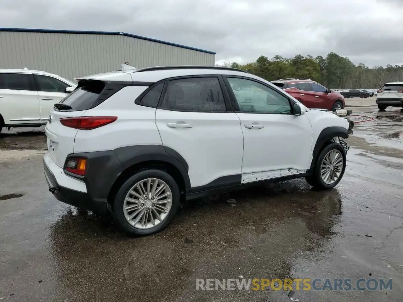 3 Photograph of a damaged car KM8K62AA8KU247624 HYUNDAI KONA 2019