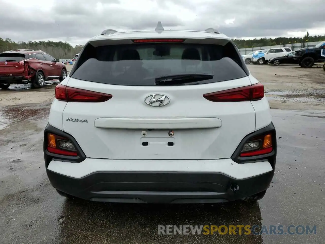 6 Photograph of a damaged car KM8K62AA8KU247624 HYUNDAI KONA 2019