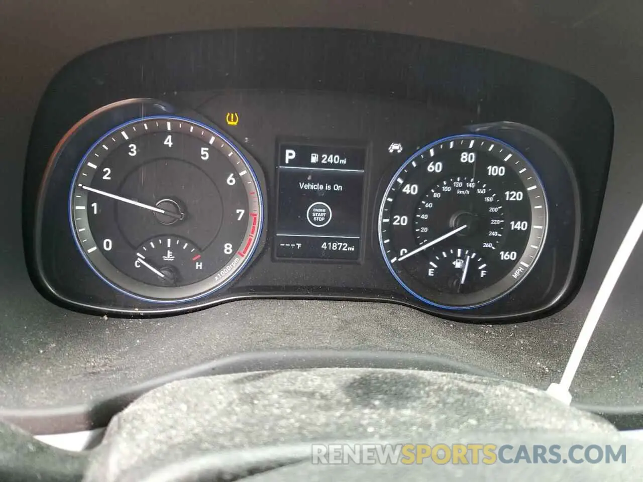 9 Photograph of a damaged car KM8K62AA8KU247624 HYUNDAI KONA 2019