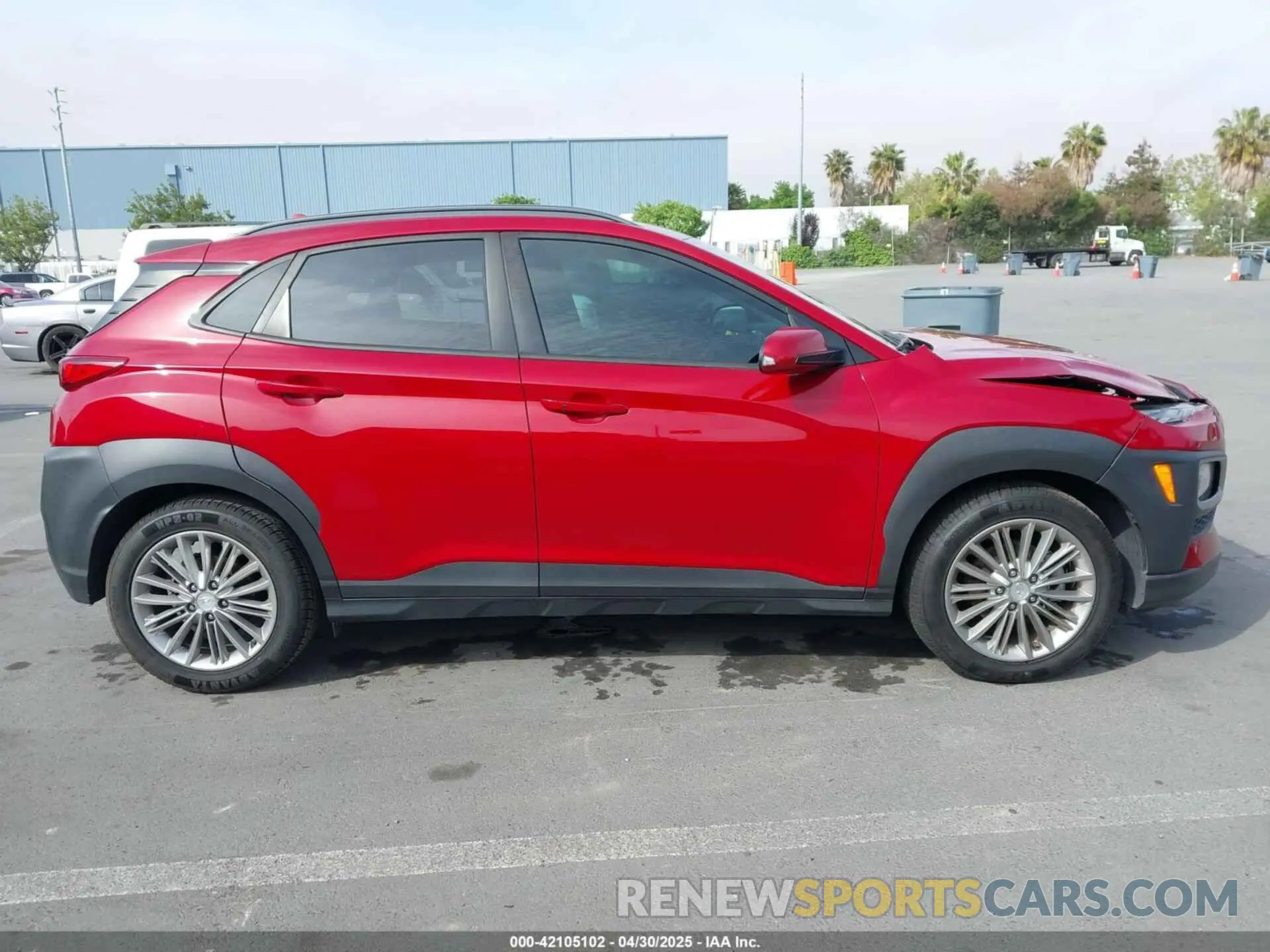 13 Photograph of a damaged car KM8K62AA8KU345357 HYUNDAI KONA 2019