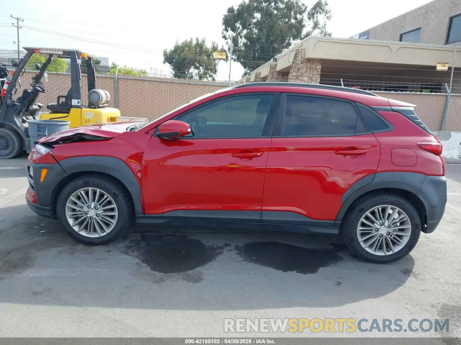 14 Photograph of a damaged car KM8K62AA8KU345357 HYUNDAI KONA 2019