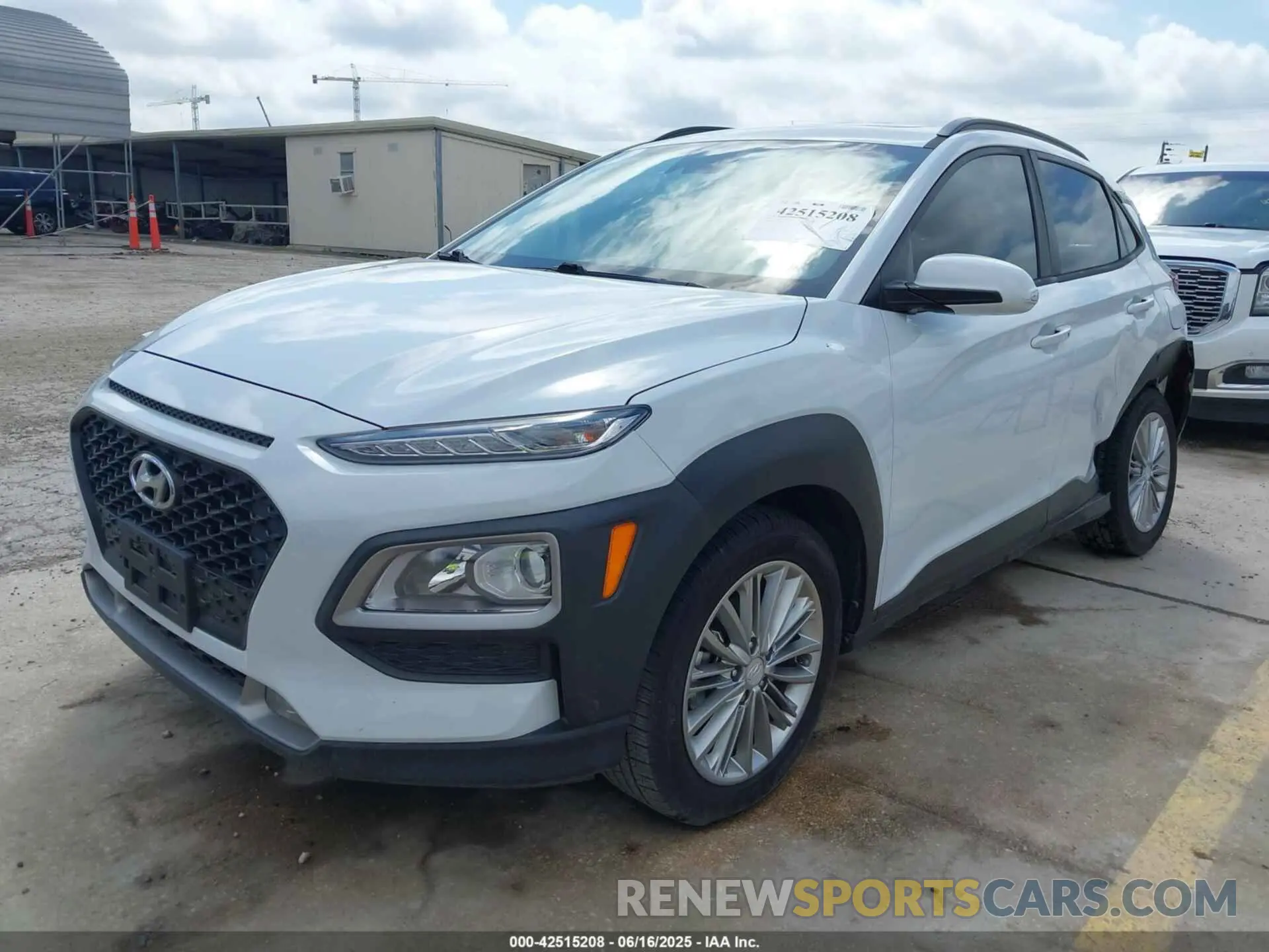 2 Photograph of a damaged car KM8K62AA9KU245087 HYUNDAI KONA 2019