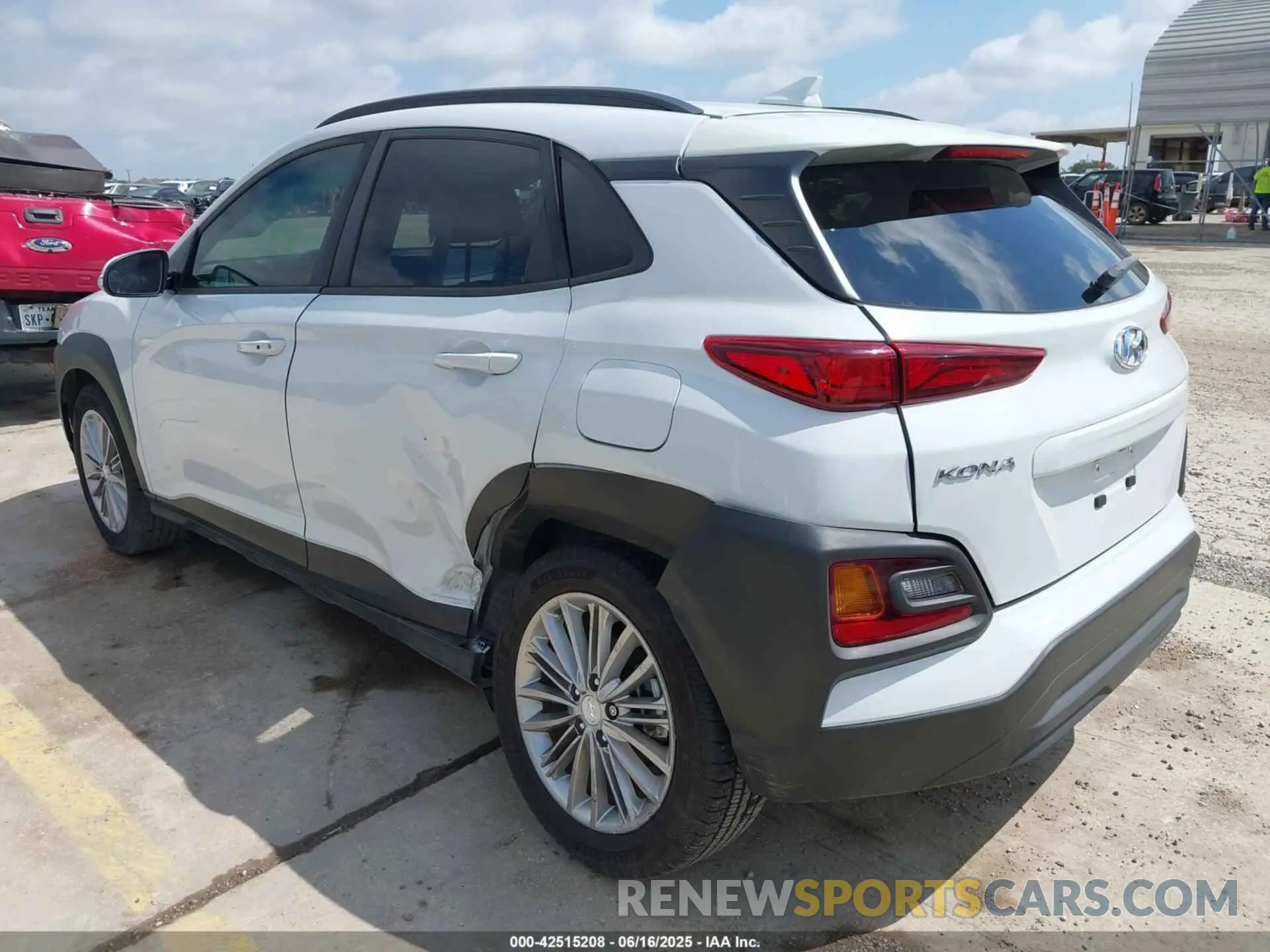 3 Photograph of a damaged car KM8K62AA9KU245087 HYUNDAI KONA 2019