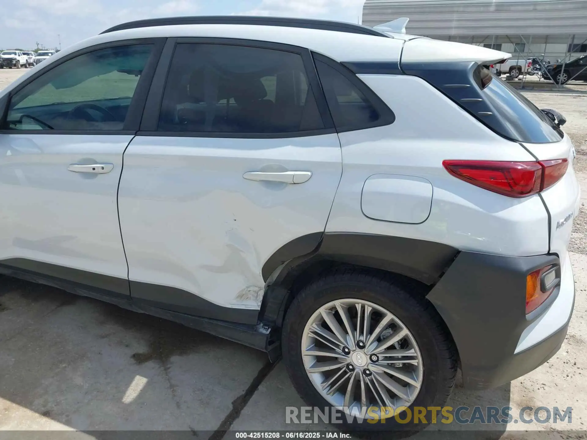 6 Photograph of a damaged car KM8K62AA9KU245087 HYUNDAI KONA 2019