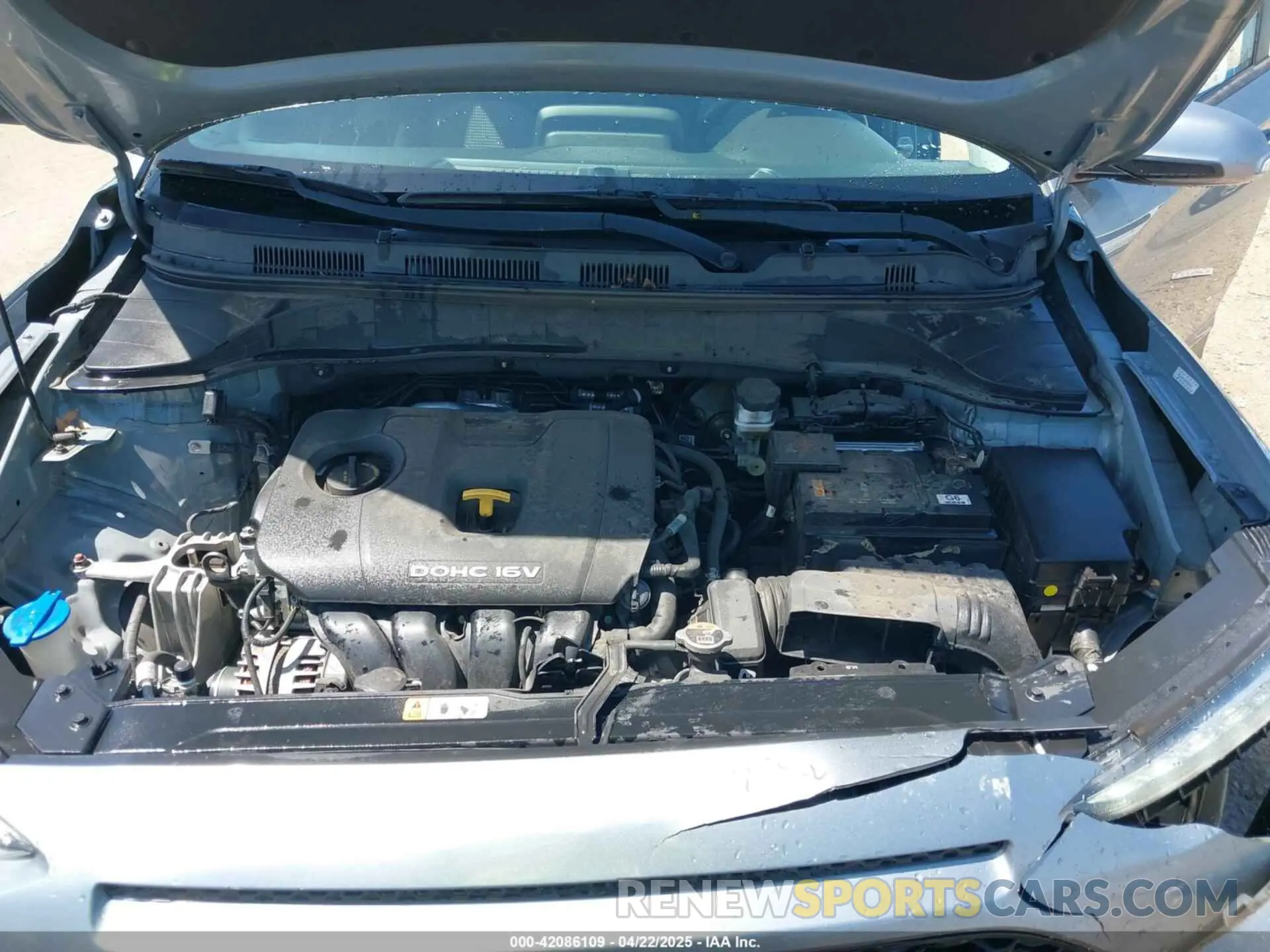 10 Photograph of a damaged car KM8K62AA9KU282916 HYUNDAI KONA 2019