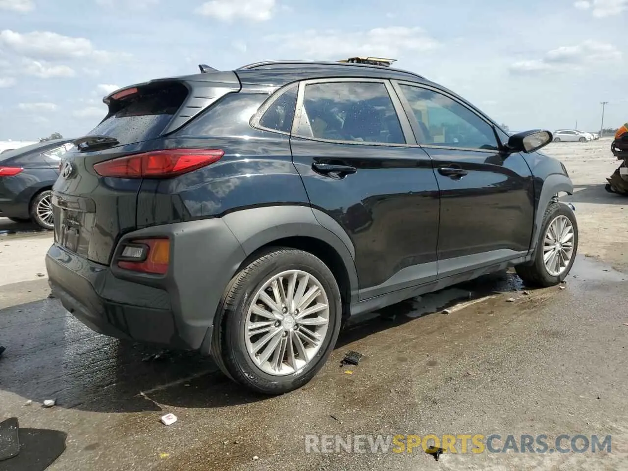 3 Photograph of a damaged car KM8K62AAXKU242554 HYUNDAI KONA 2019
