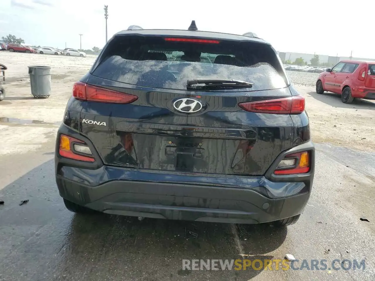 6 Photograph of a damaged car KM8K62AAXKU242554 HYUNDAI KONA 2019
