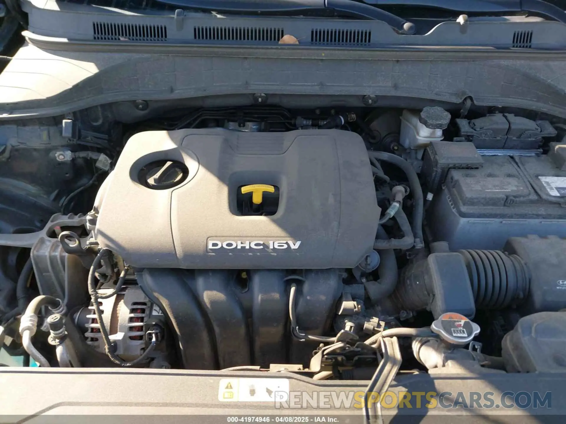10 Photograph of a damaged car KM8K6CAA4KU255600 HYUNDAI KONA 2019
