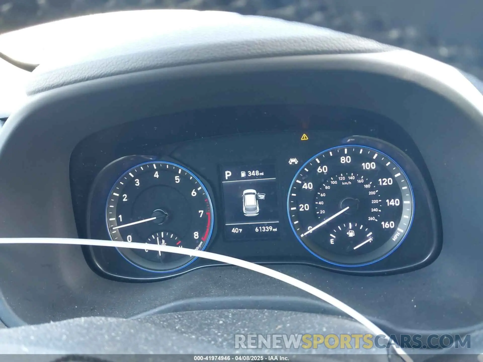 7 Photograph of a damaged car KM8K6CAA4KU255600 HYUNDAI KONA 2019