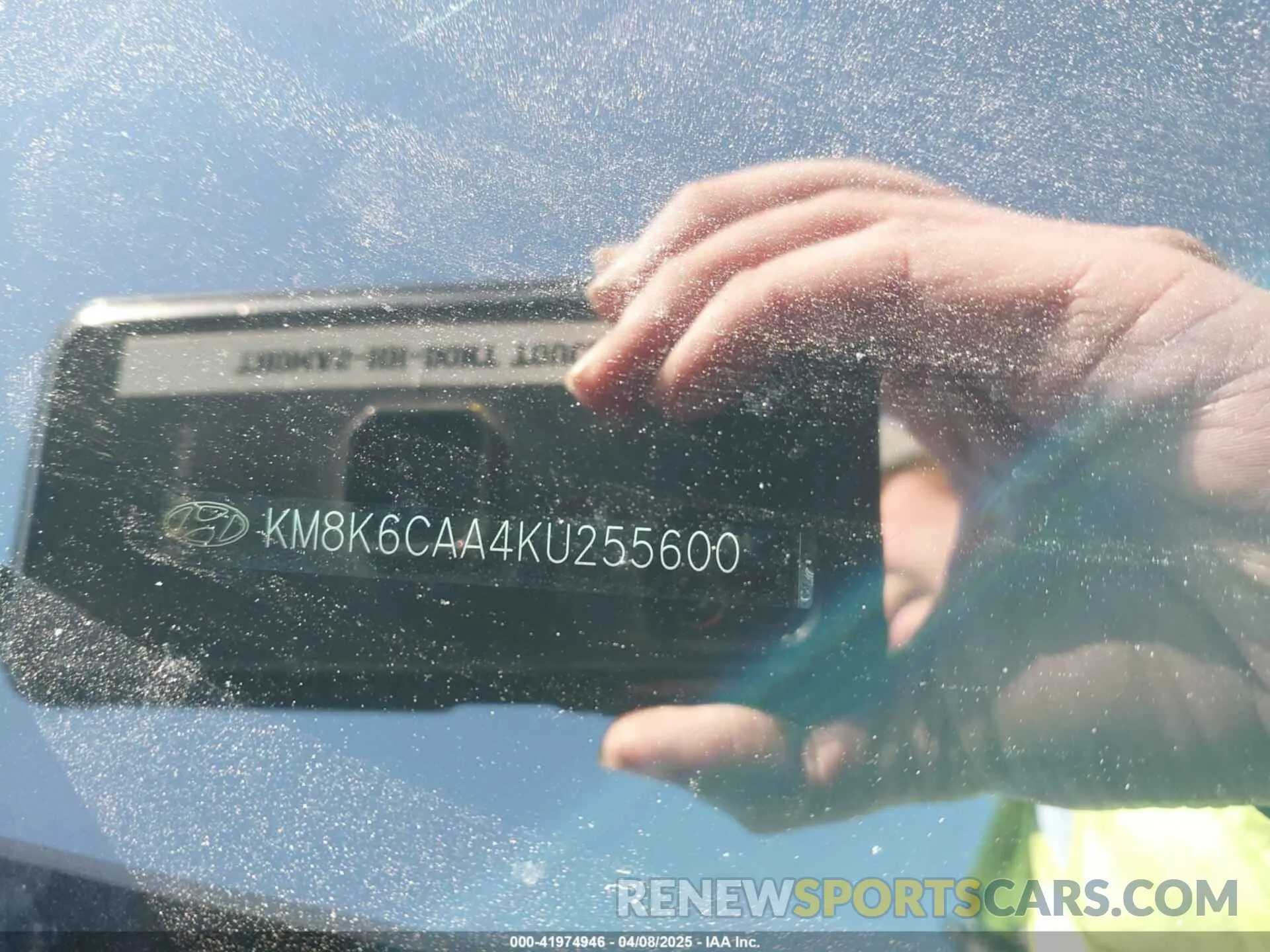 9 Photograph of a damaged car KM8K6CAA4KU255600 HYUNDAI KONA 2019