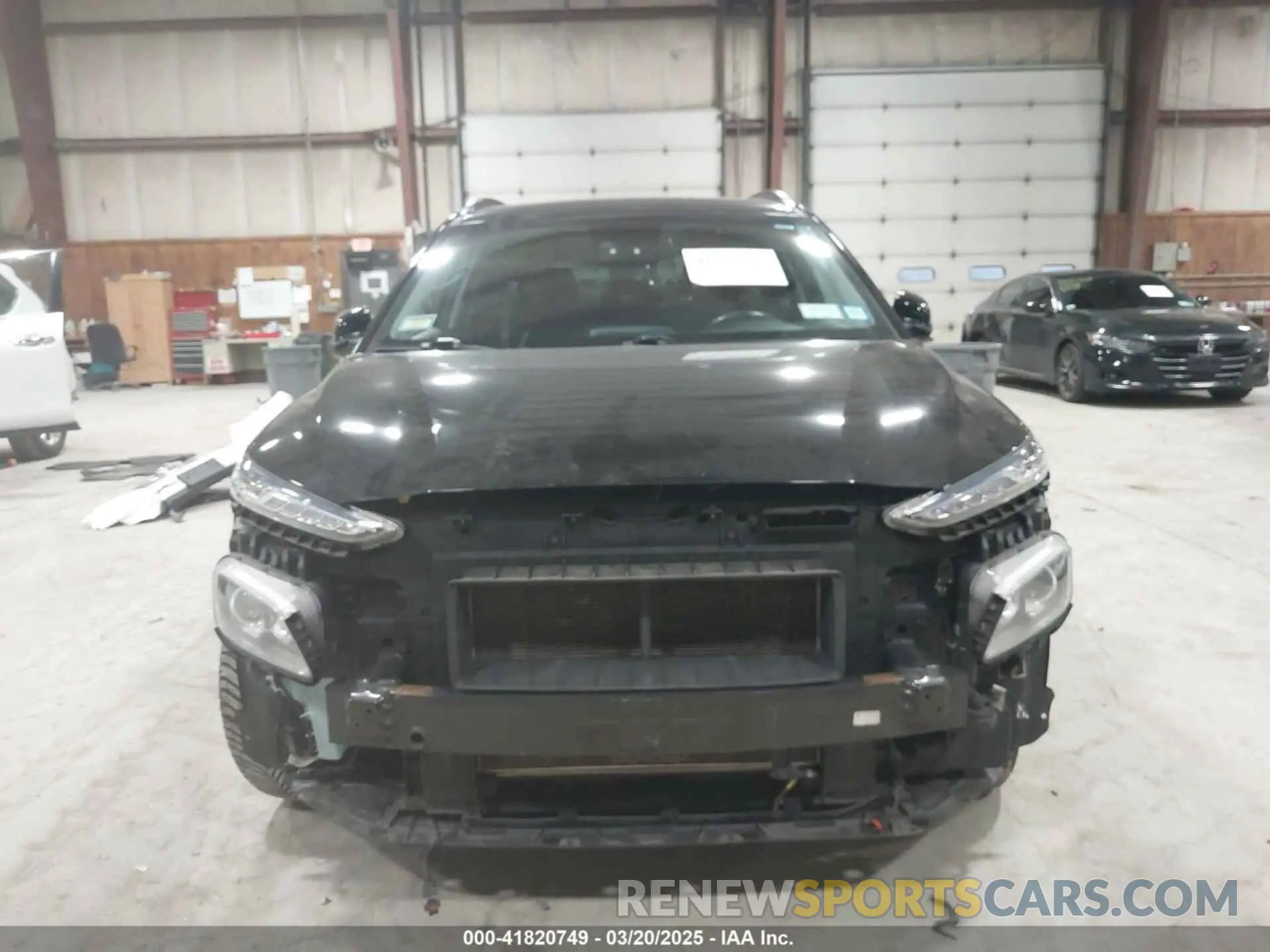 12 Photograph of a damaged car KM8K6CAA4KU382976 HYUNDAI KONA 2019