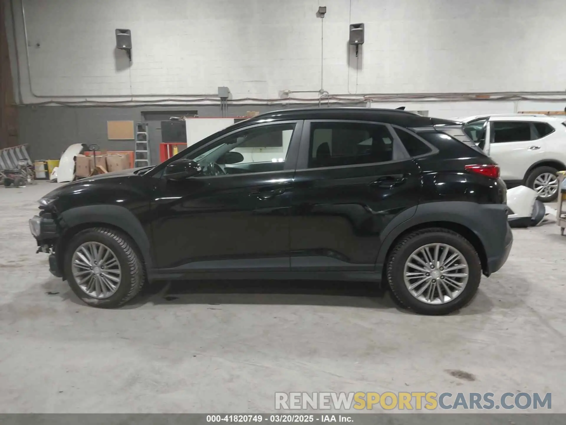 14 Photograph of a damaged car KM8K6CAA4KU382976 HYUNDAI KONA 2019