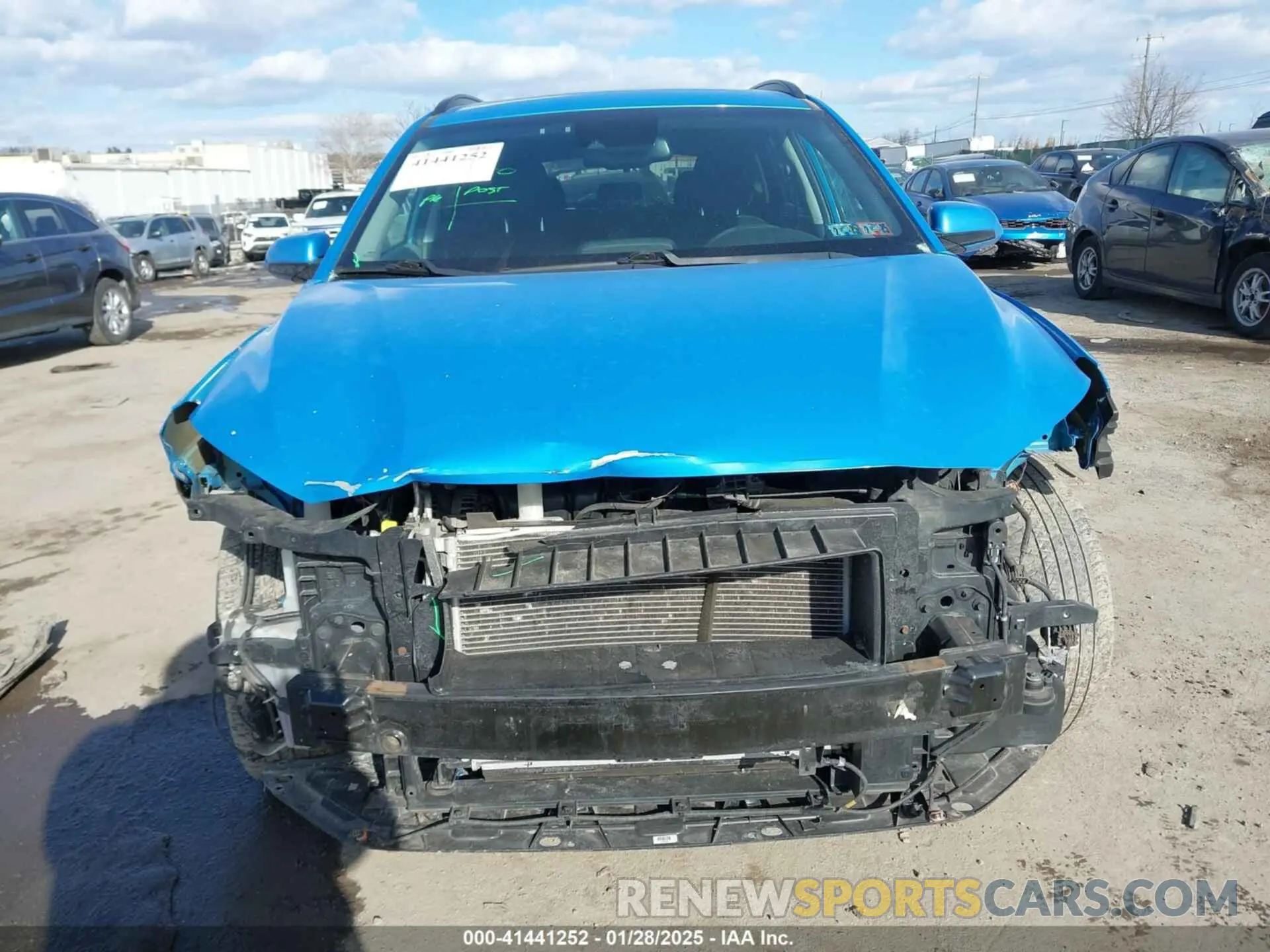 11 Photograph of a damaged car KM8K6CAA5KU242029 HYUNDAI KONA 2019