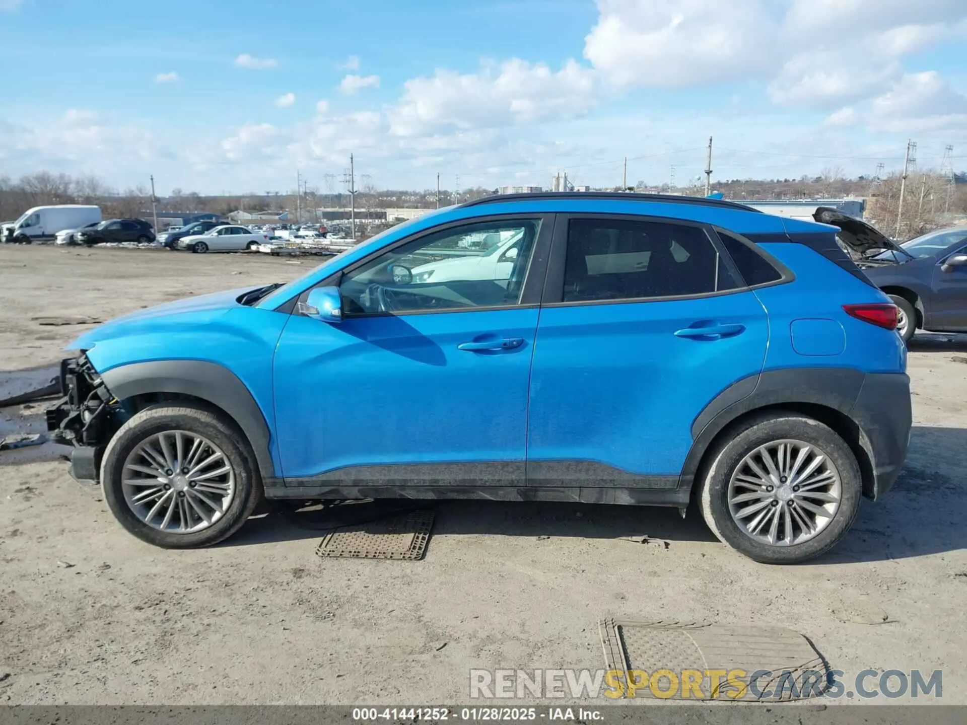 13 Photograph of a damaged car KM8K6CAA5KU242029 HYUNDAI KONA 2019