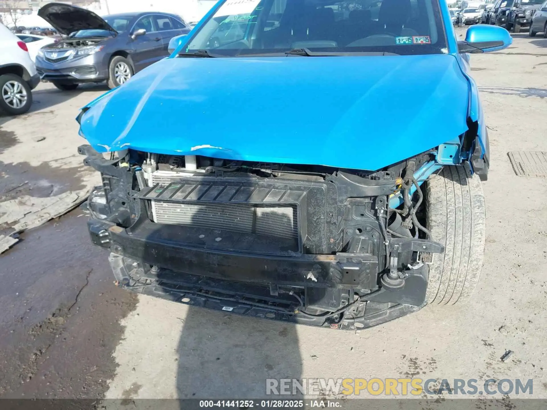 6 Photograph of a damaged car KM8K6CAA5KU242029 HYUNDAI KONA 2019