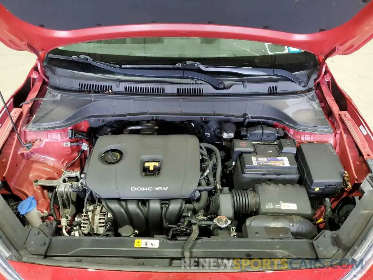 12 Photograph of a damaged car KM8K6CAA6KU257297 HYUNDAI KONA 2019