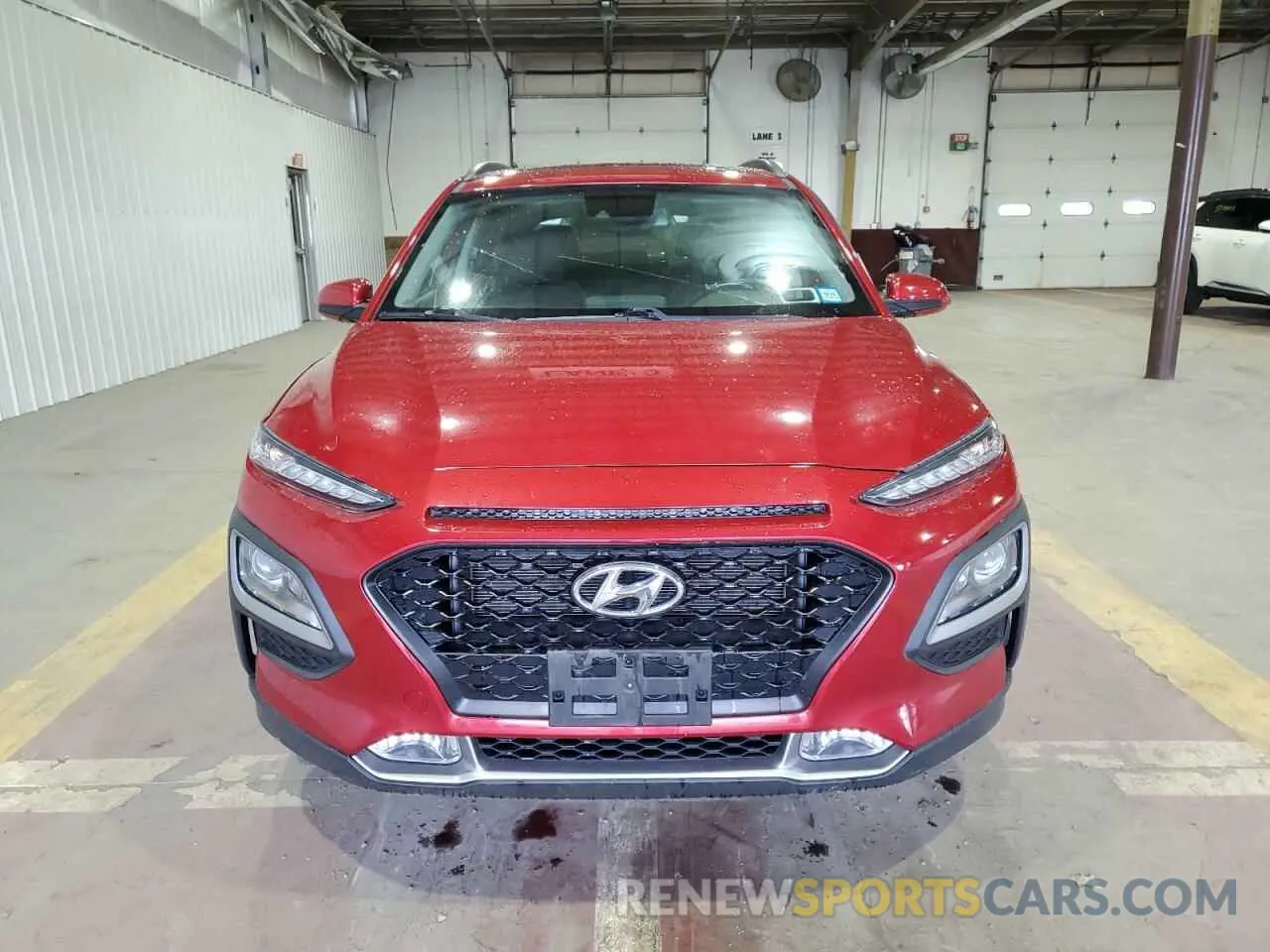 5 Photograph of a damaged car KM8K6CAA6KU257297 HYUNDAI KONA 2019