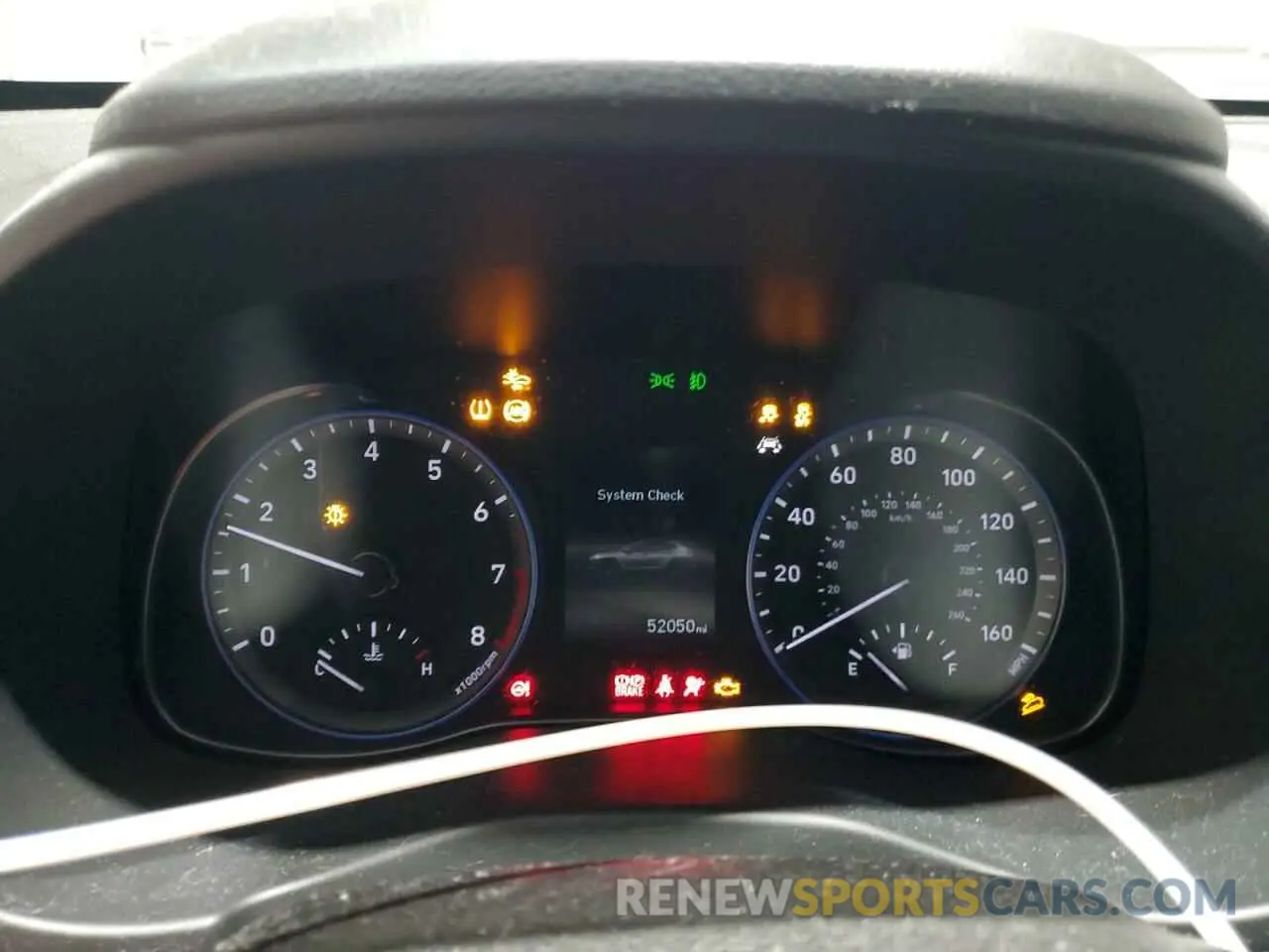9 Photograph of a damaged car KM8K6CAA6KU319992 HYUNDAI KONA 2019