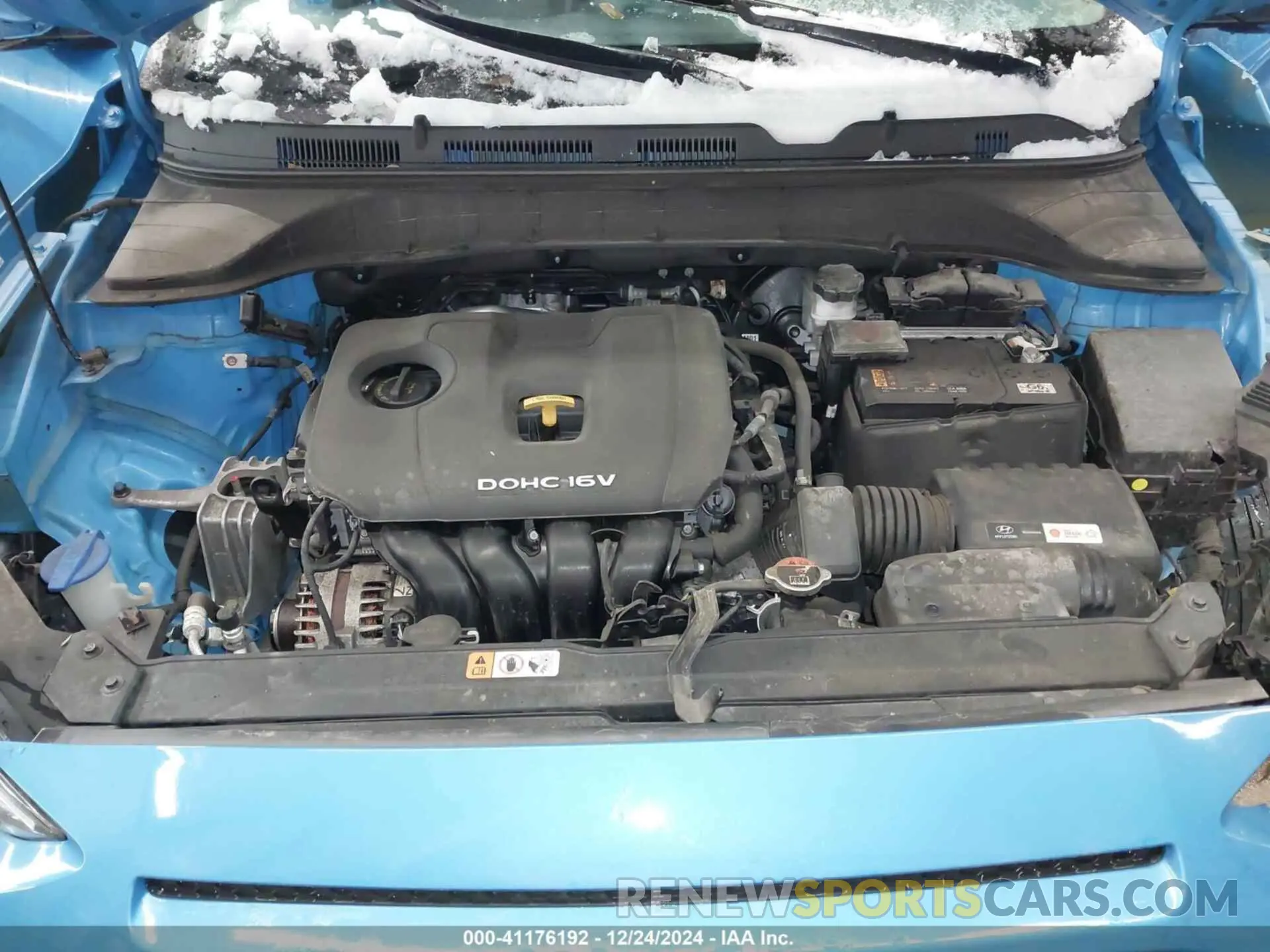 10 Photograph of a damaged car KM8K6CAA6KU359294 HYUNDAI KONA 2019
