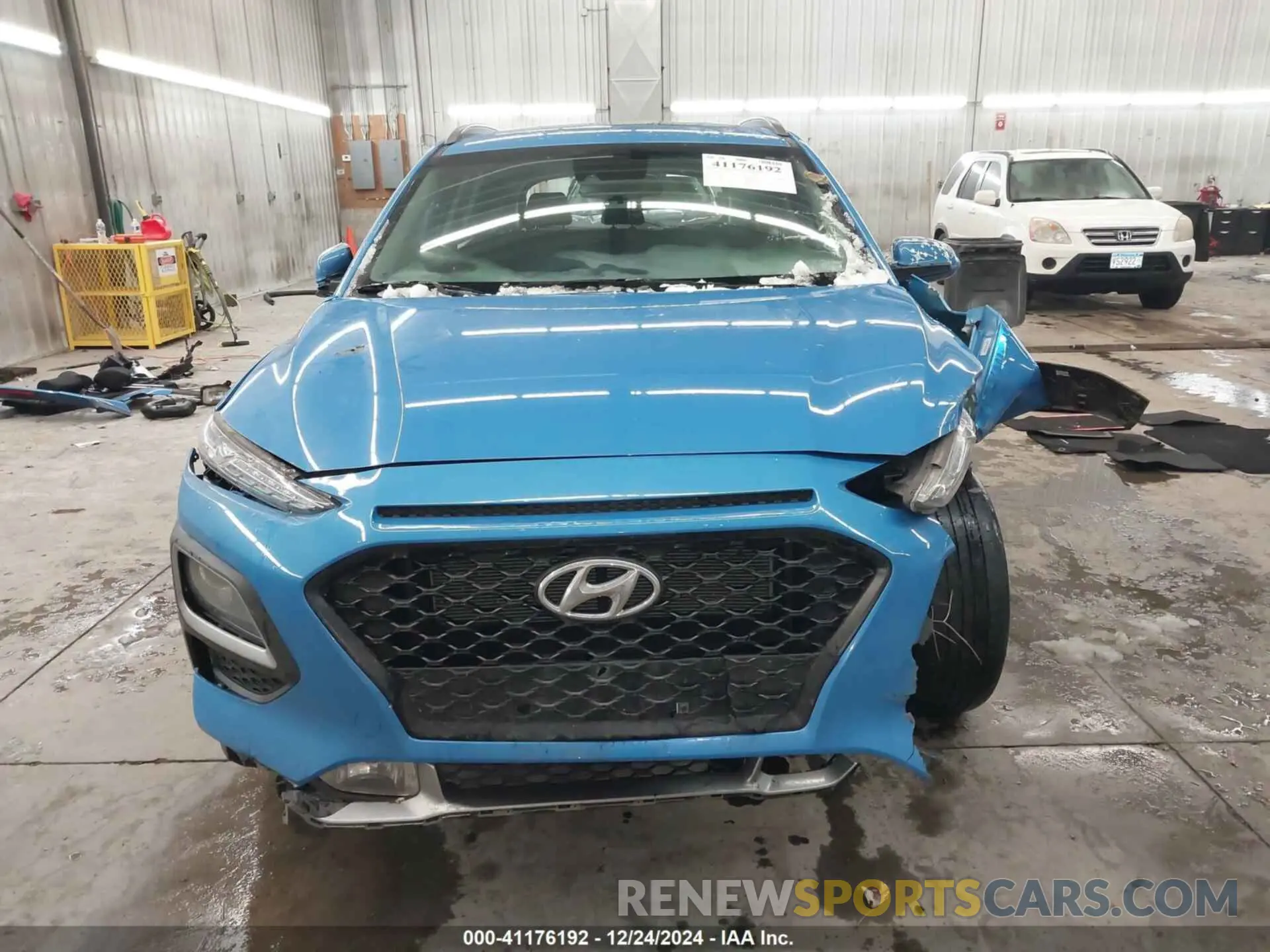 13 Photograph of a damaged car KM8K6CAA6KU359294 HYUNDAI KONA 2019