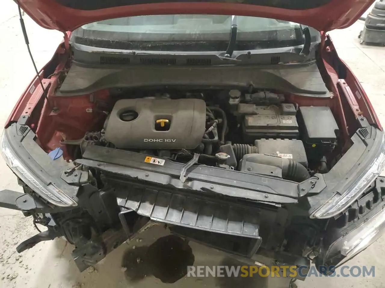 12 Photograph of a damaged car KM8K6CAA7KU254487 HYUNDAI KONA 2019