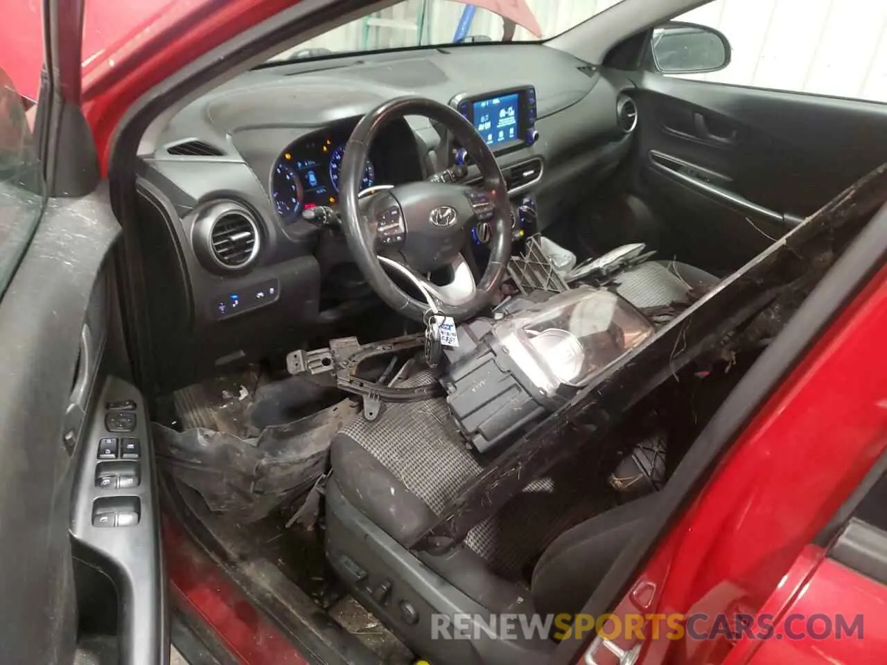8 Photograph of a damaged car KM8K6CAA7KU254487 HYUNDAI KONA 2019