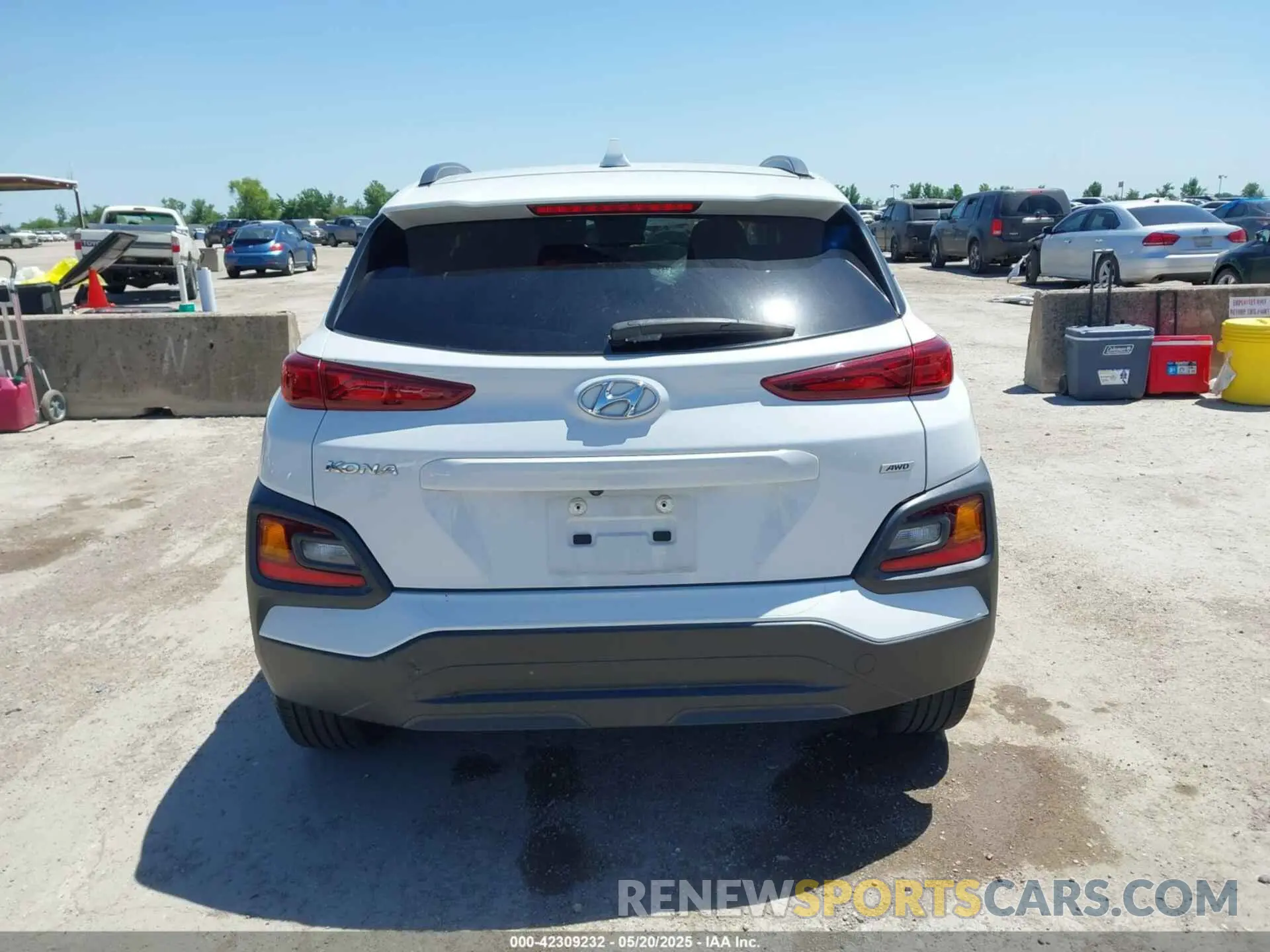 16 Photograph of a damaged car KM8K6CAA9KU256287 HYUNDAI KONA 2019