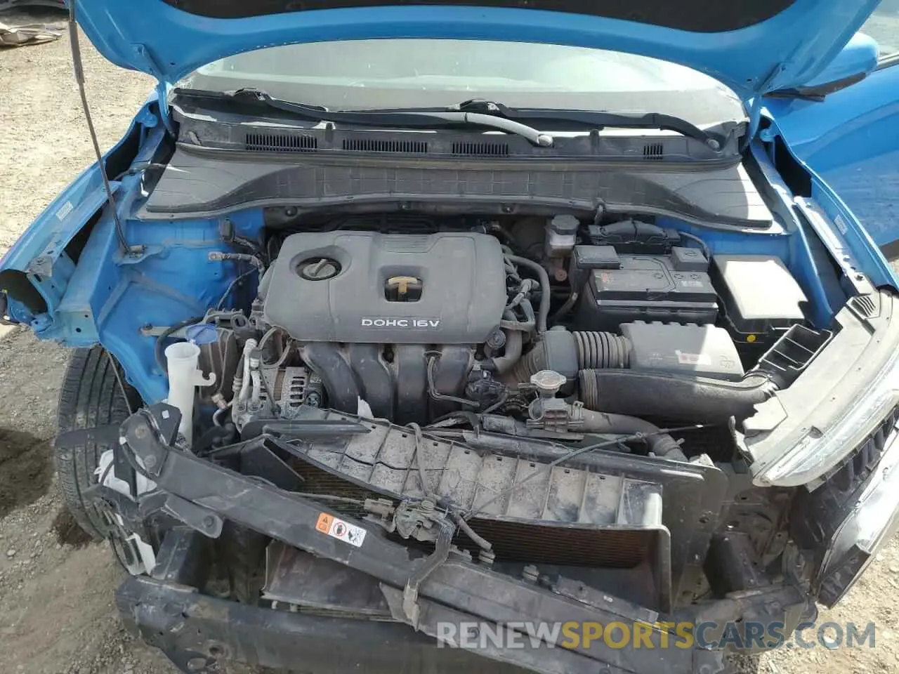 12 Photograph of a damaged car KM8K12AA0LU408452 HYUNDAI KONA 2020