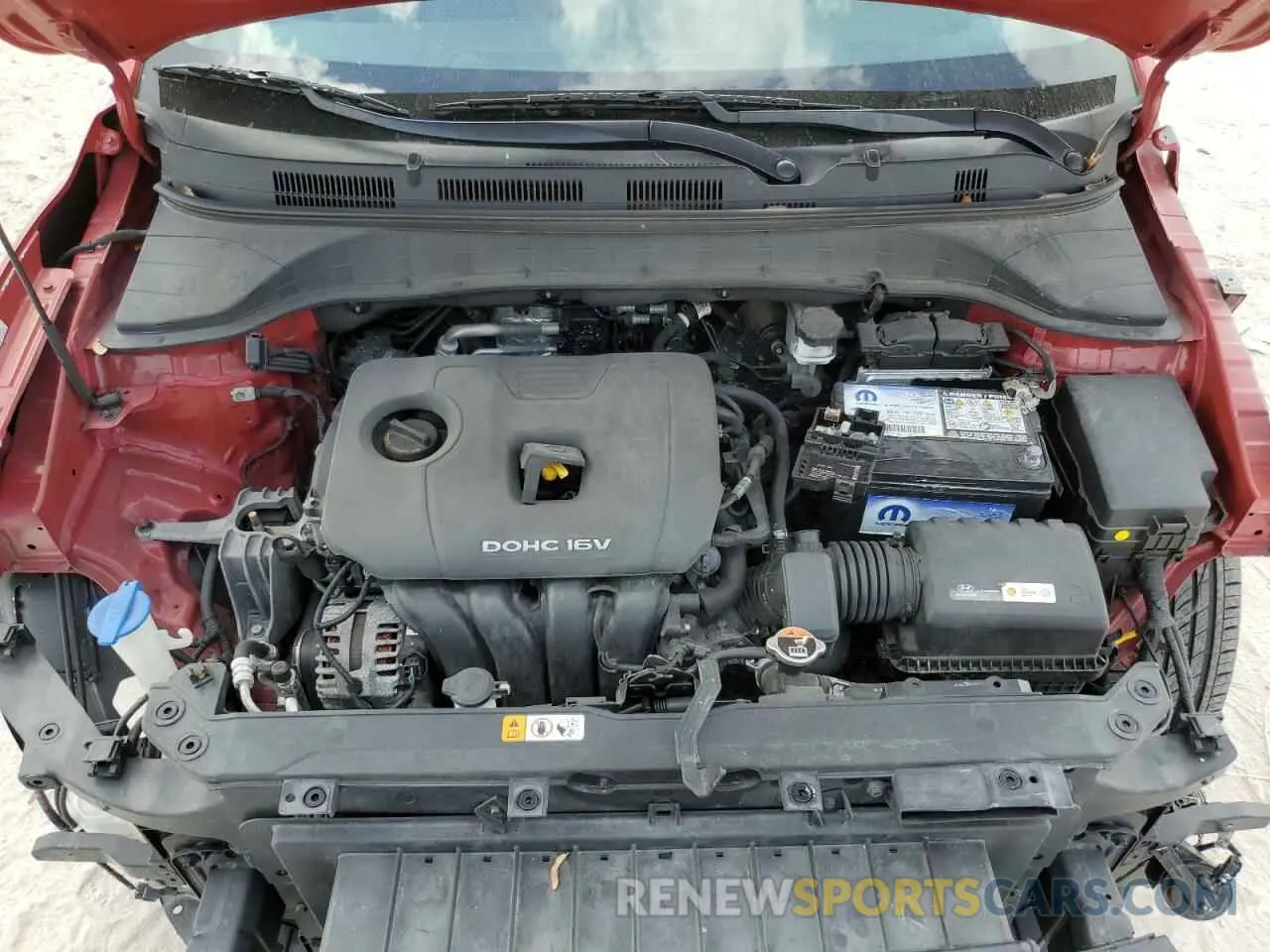 12 Photograph of a damaged car KM8K12AA1LU444649 HYUNDAI KONA 2020