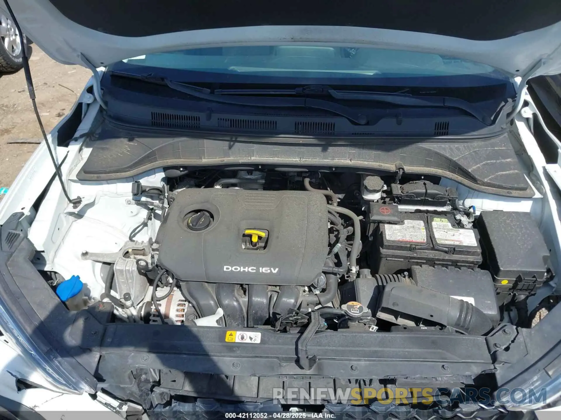 10 Photograph of a damaged car KM8K12AA1LU454338 HYUNDAI KONA 2020