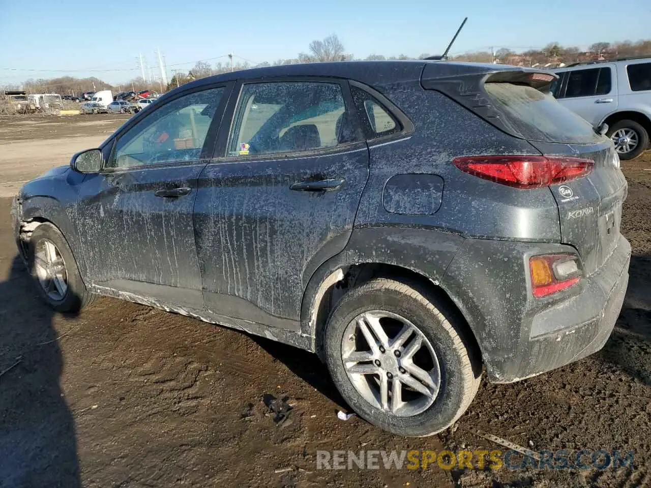 2 Photograph of a damaged car KM8K12AA1LU522962 HYUNDAI KONA 2020