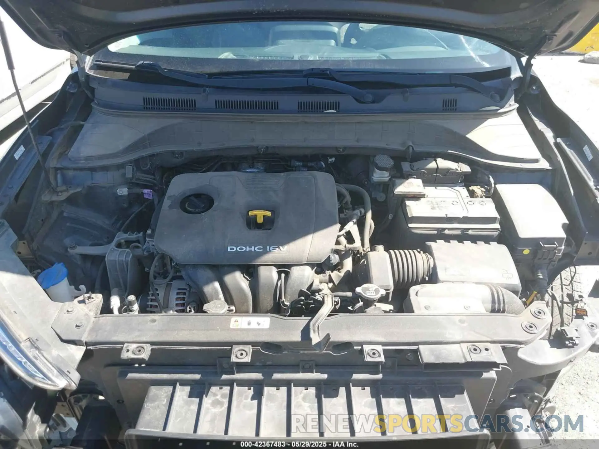 10 Photograph of a damaged car KM8K12AA1LU566802 HYUNDAI KONA 2020