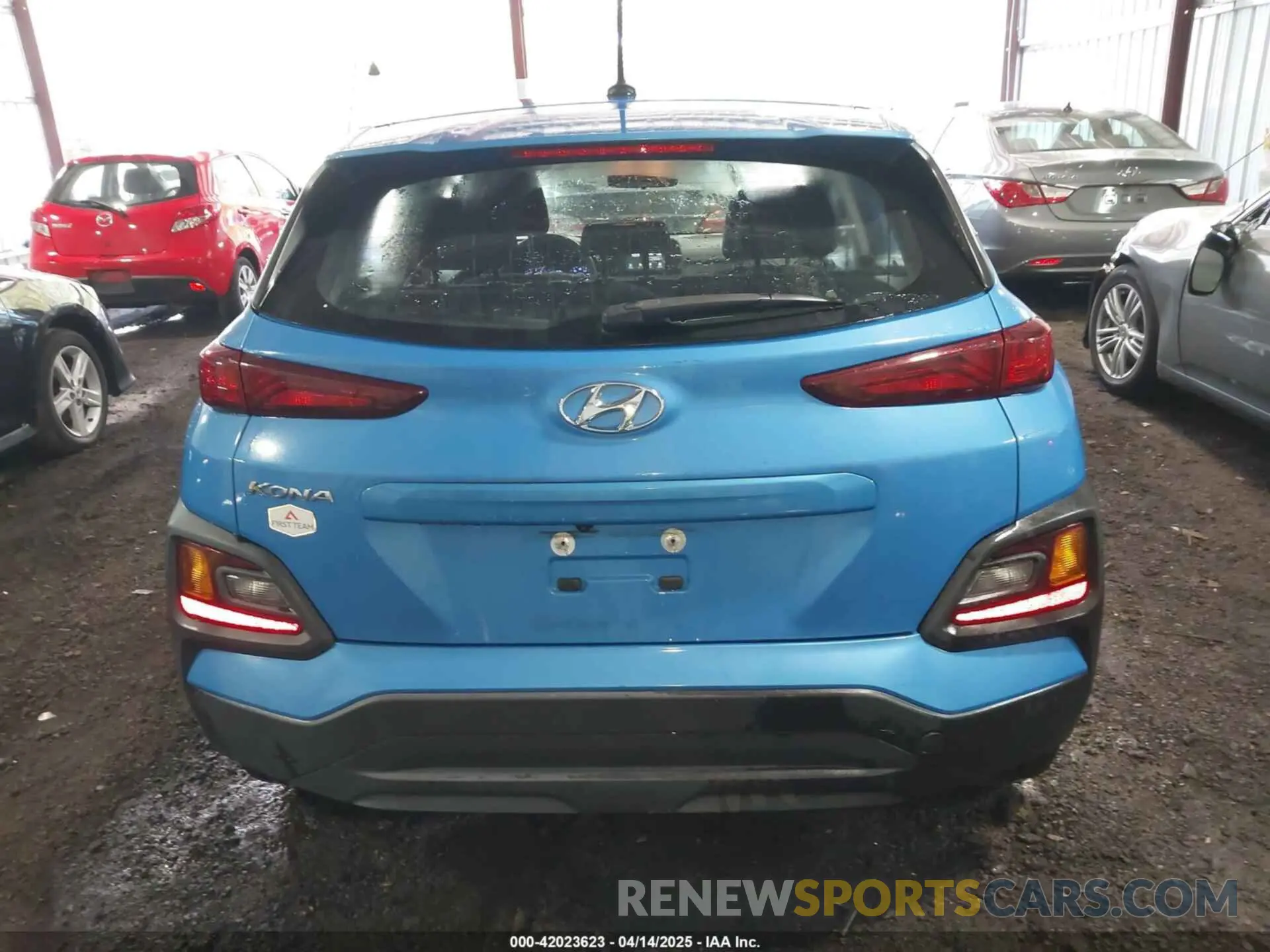 16 Photograph of a damaged car KM8K12AA2LU434275 HYUNDAI KONA 2020