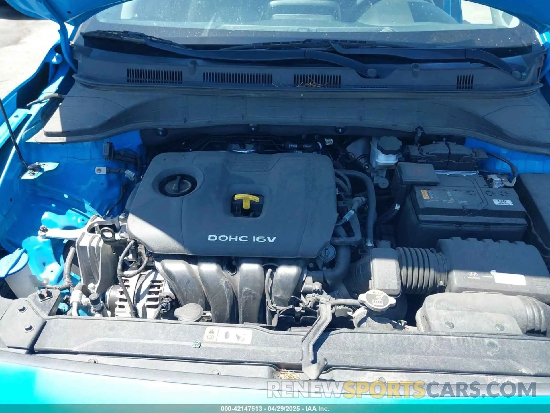 10 Photograph of a damaged car KM8K12AA3LU479208 HYUNDAI KONA 2020