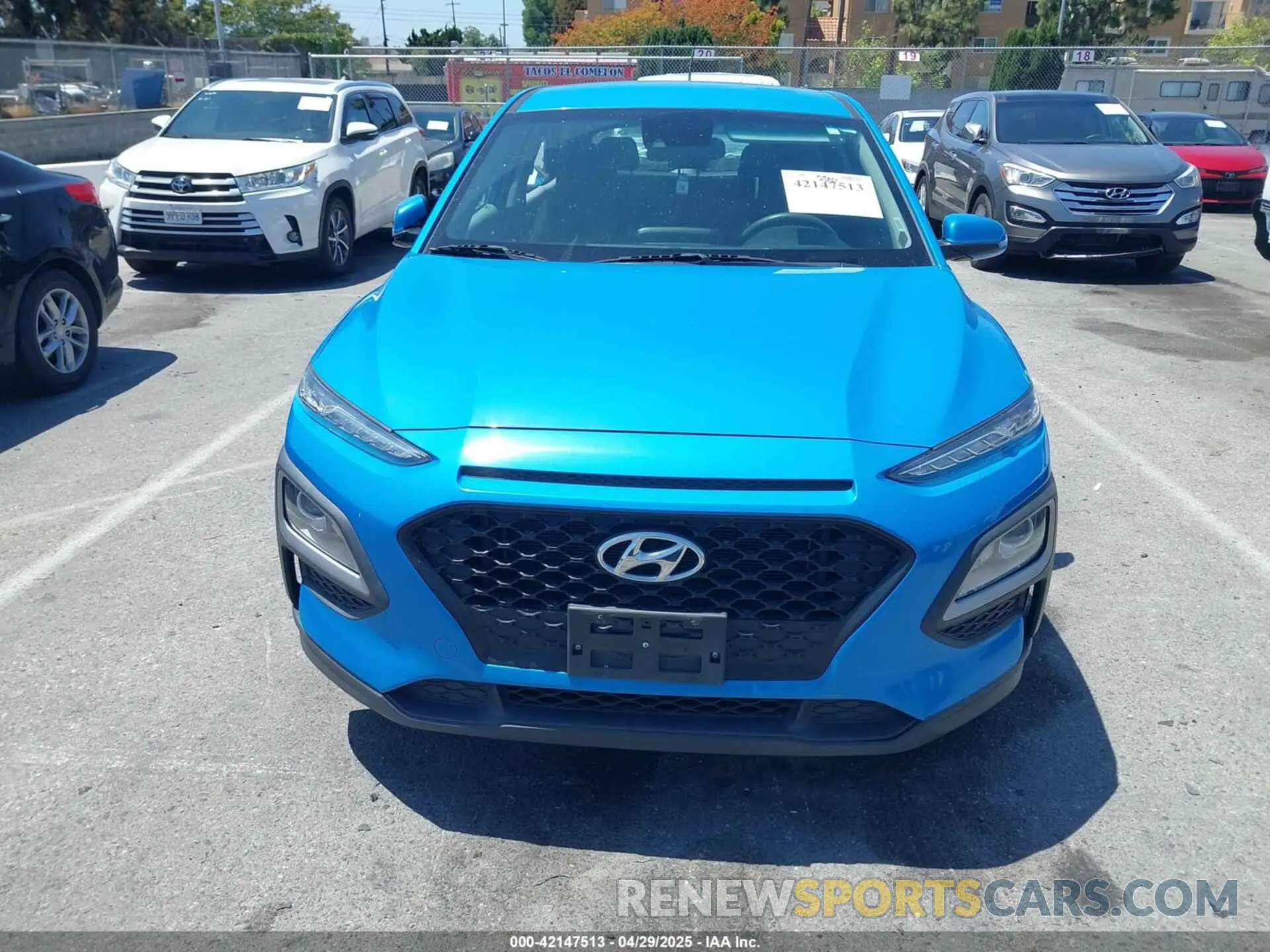 12 Photograph of a damaged car KM8K12AA3LU479208 HYUNDAI KONA 2020