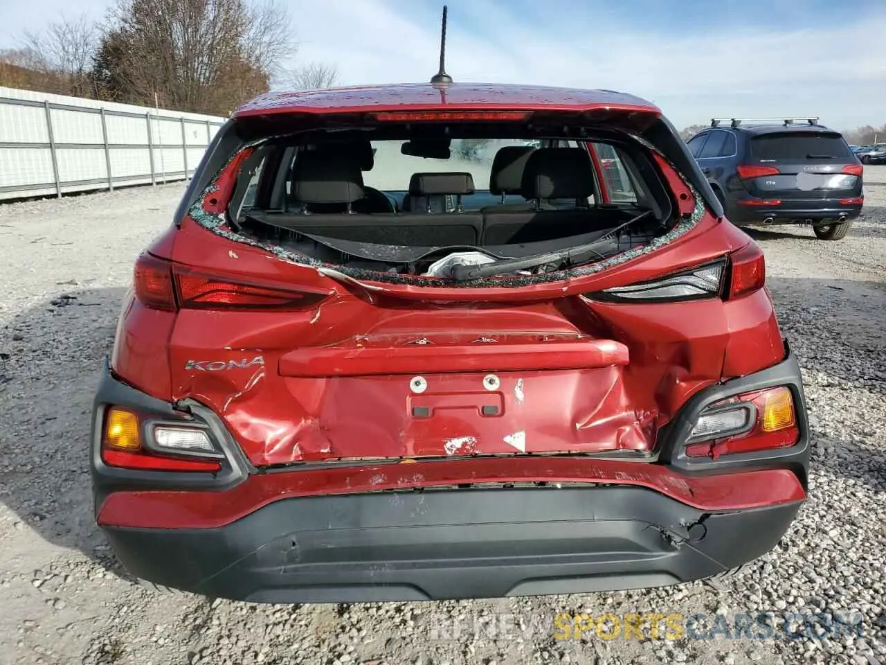6 Photograph of a damaged car KM8K12AA3LU480116 HYUNDAI KONA 2020