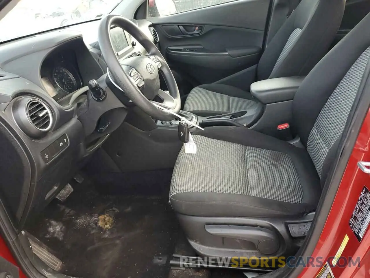 7 Photograph of a damaged car KM8K12AA3LU480116 HYUNDAI KONA 2020