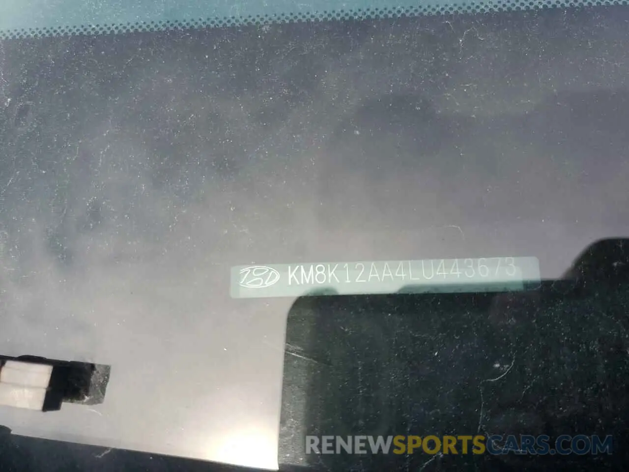14 Photograph of a damaged car KM8K12AA4LU443673 HYUNDAI KONA 2020