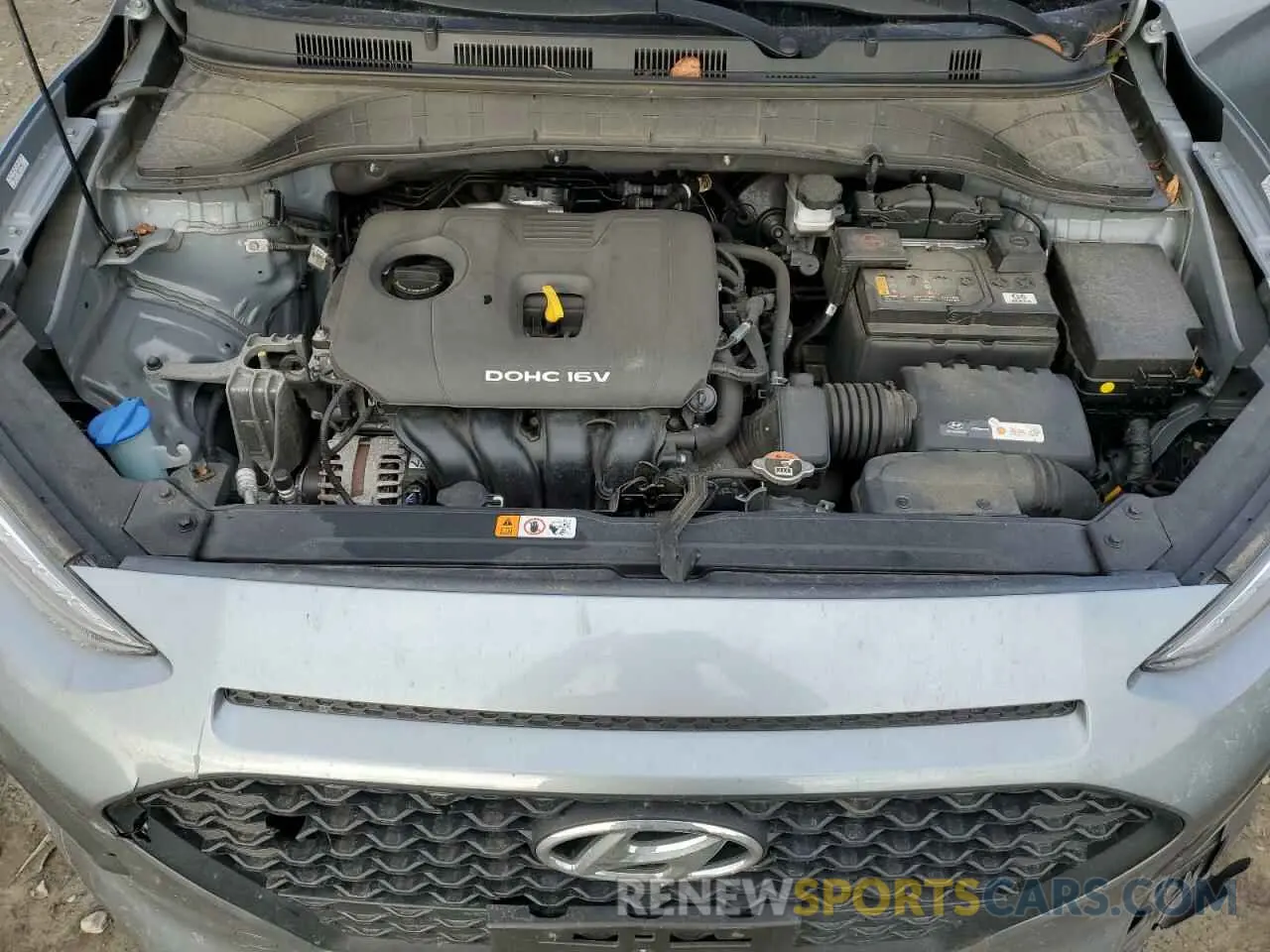 11 Photograph of a damaged car KM8K12AA4LU474843 HYUNDAI KONA 2020