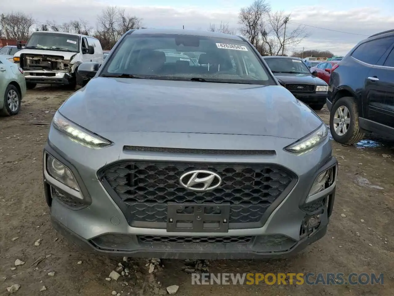 5 Photograph of a damaged car KM8K12AA4LU474843 HYUNDAI KONA 2020