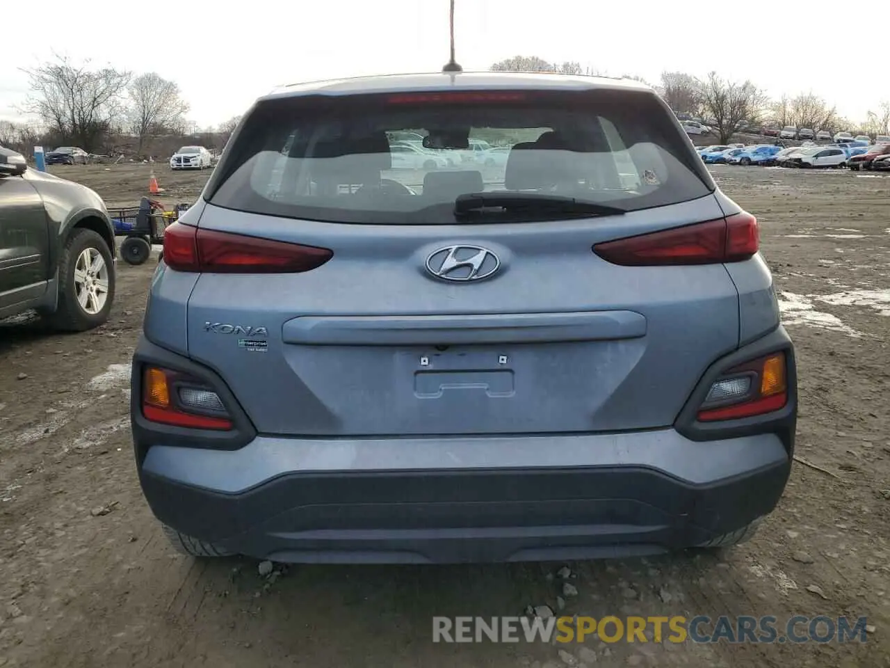 6 Photograph of a damaged car KM8K12AA4LU474843 HYUNDAI KONA 2020