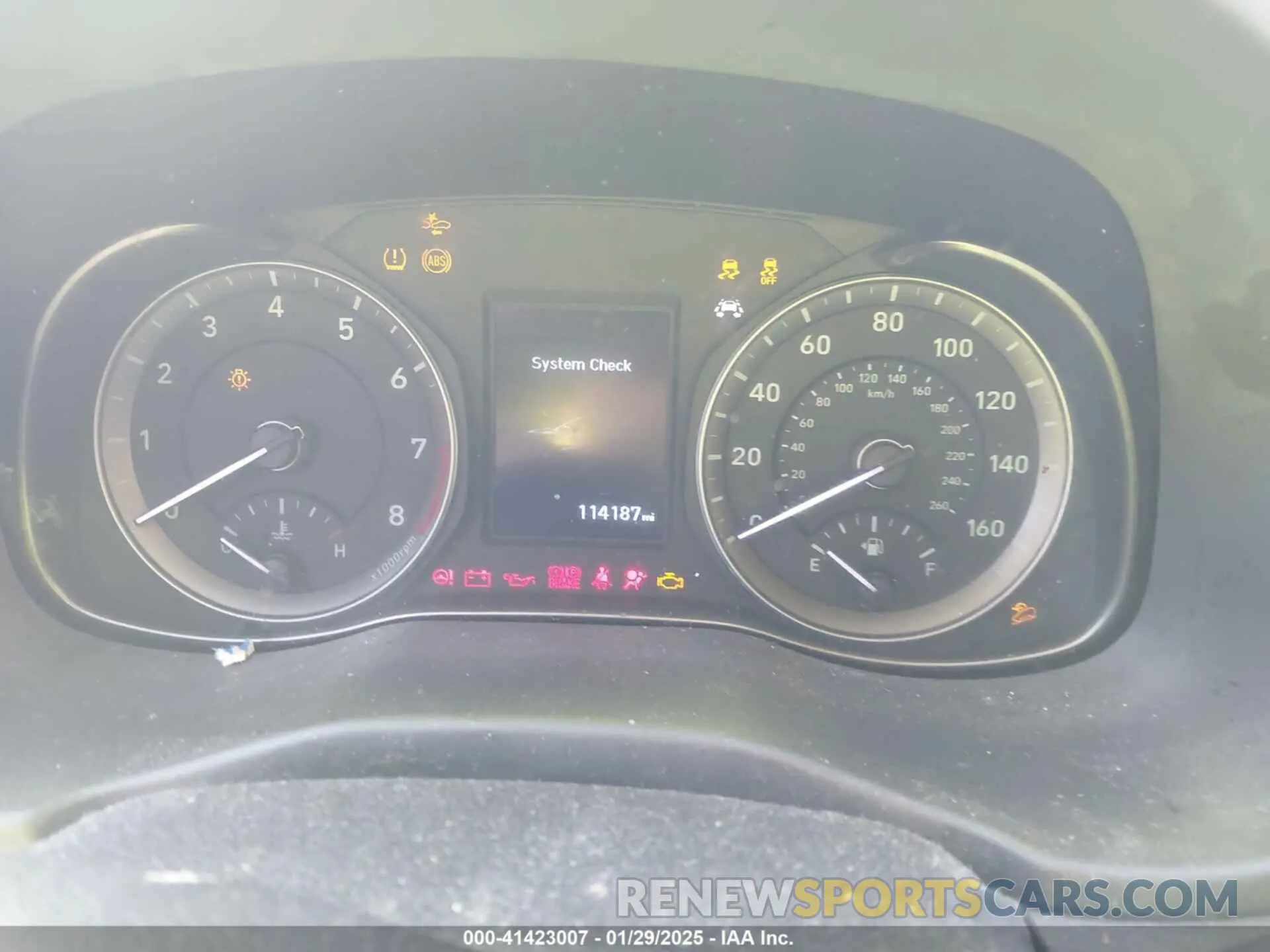 7 Photograph of a damaged car KM8K12AA4LU504536 HYUNDAI KONA 2020