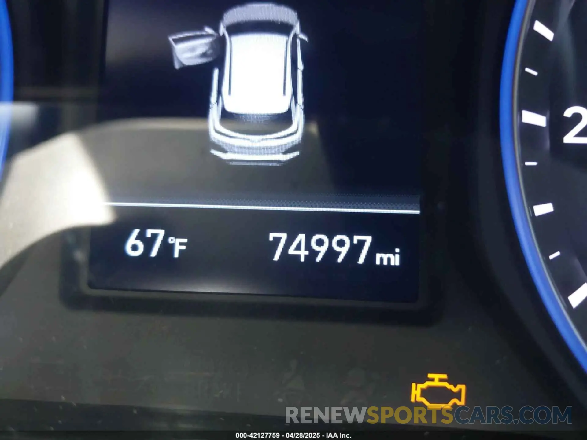 15 Photograph of a damaged car KM8K12AA5LU480022 HYUNDAI KONA 2020