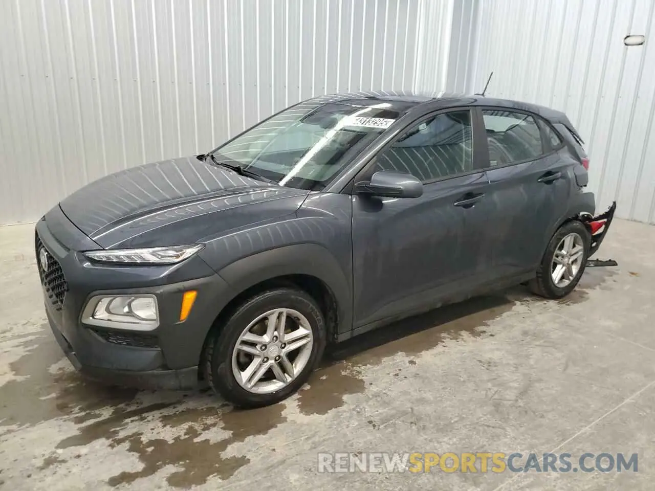 1 Photograph of a damaged car KM8K12AA5LU507297 HYUNDAI KONA 2020
