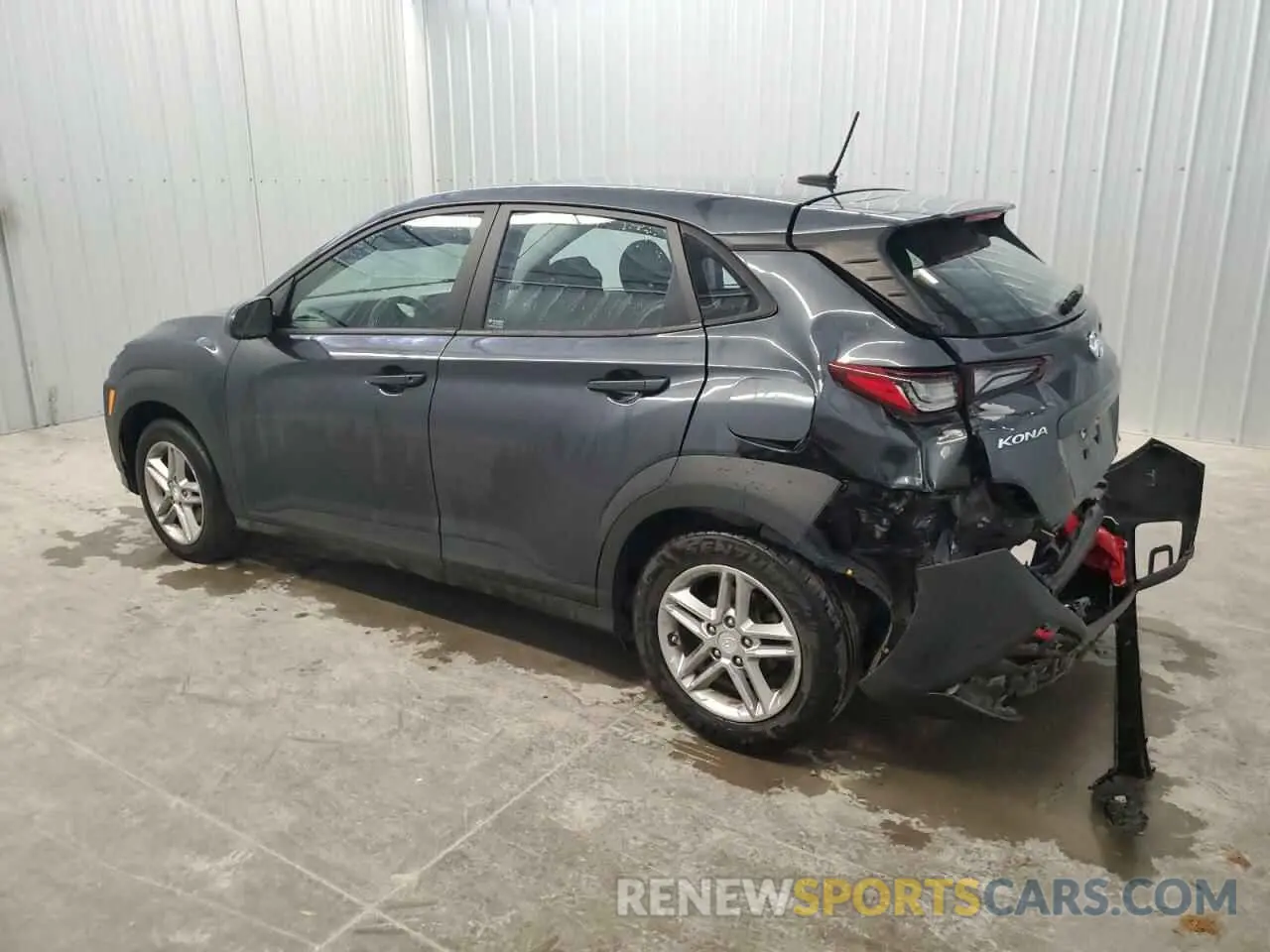 2 Photograph of a damaged car KM8K12AA5LU507297 HYUNDAI KONA 2020