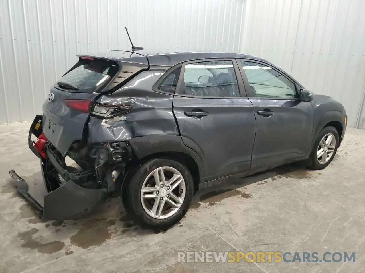 3 Photograph of a damaged car KM8K12AA5LU507297 HYUNDAI KONA 2020